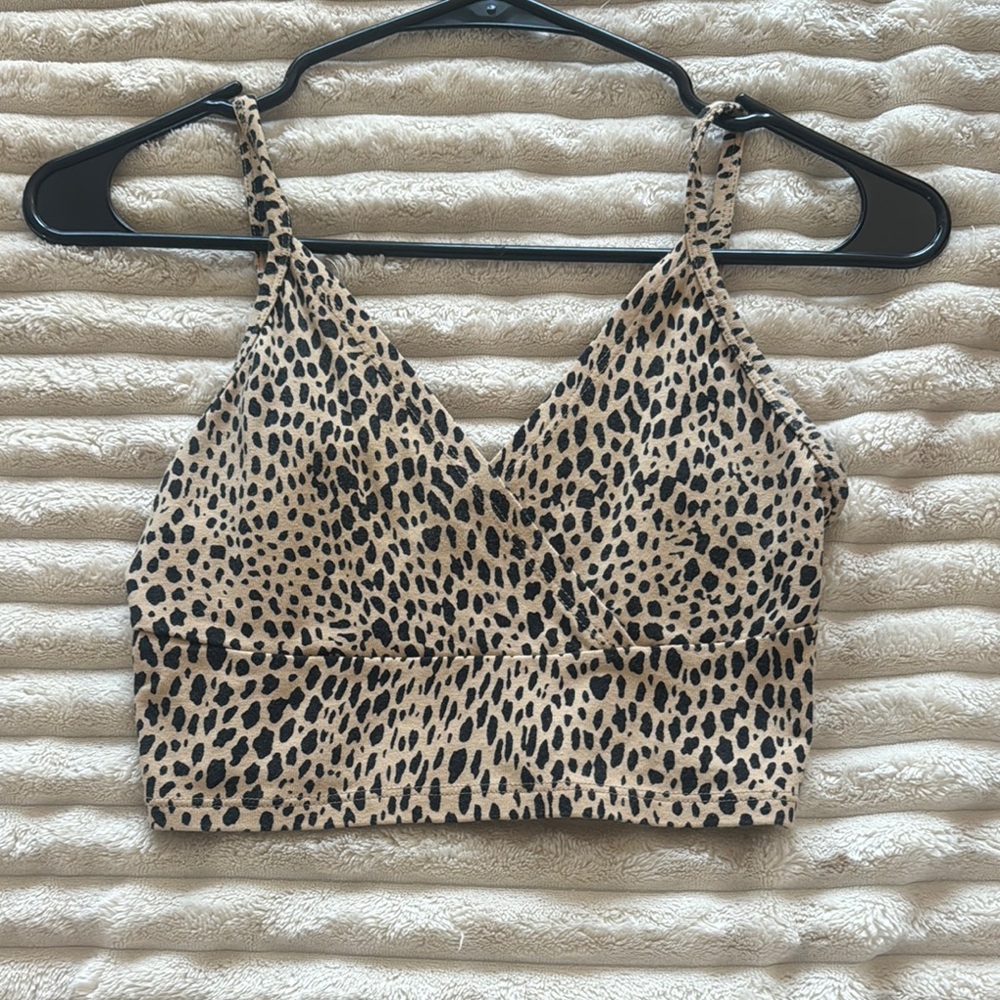 Leopard Print Women's Top